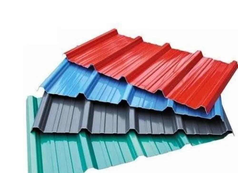 Range of coloured IBR sheets